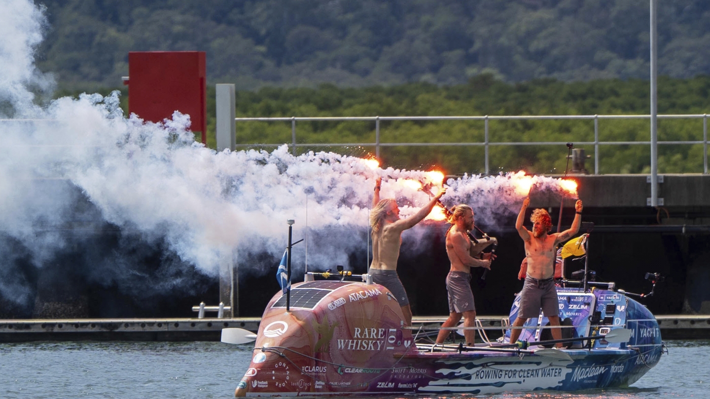Scottish Brothers Break Record with Fastest Pacific Row in 139 Days