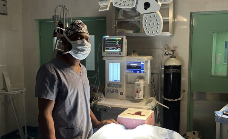 Sierra Leone’s Only Neurosurgeon Saves Patient from Paralysis