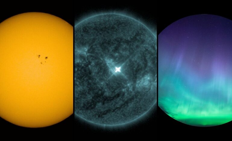 Solar Flare Eruption Could Illuminate Skies with Auroras This Week