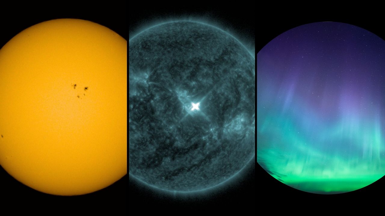 Solar Flare Eruption Could Illuminate Skies with Auroras This Week