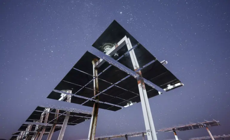 Solar Power Facility Innovates by Tracking Asteroids at Night