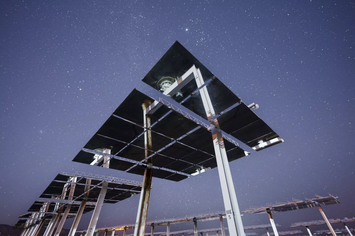 Solar Power Facility Innovates by Tracking Asteroids at Night