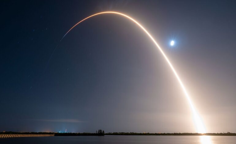 SpaceX Launches 100th Mission, Sending Amazon Satellites to Orbit