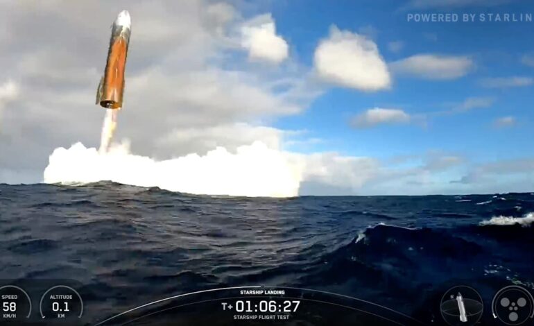 SpaceX’s Starship Successfully Deploys Payload in Milestone Test
