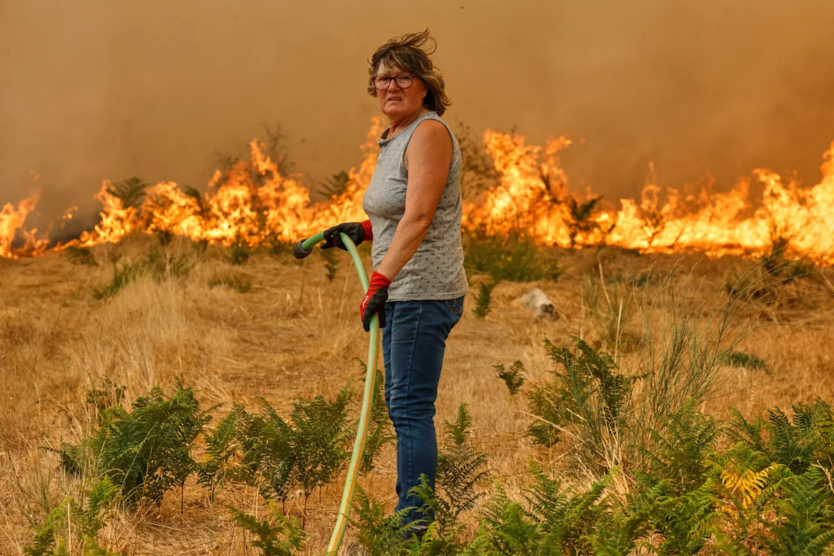 Spain, Portugal, and Greece Face Ongoing Wildfire Crisis as Heatwave Persists