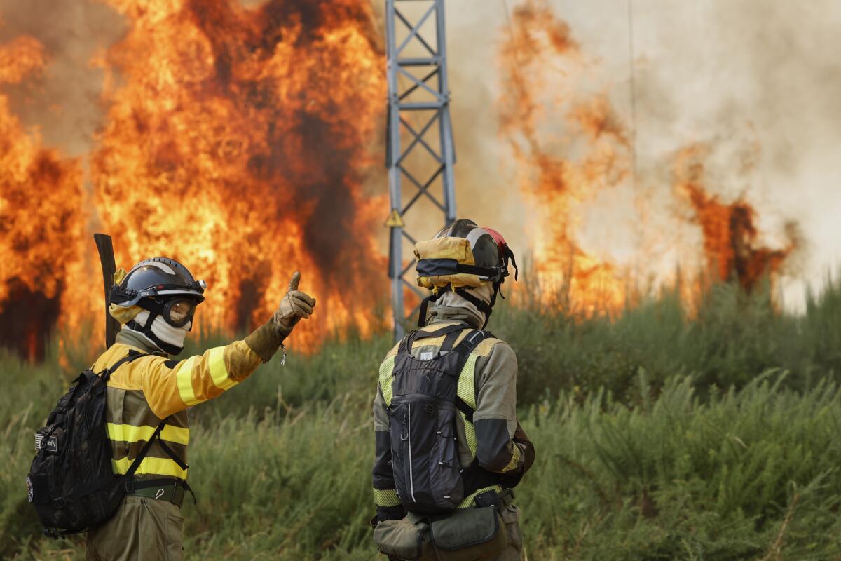 Spain Sends 500 Troops to Combat Wildfires Amid Extreme Heat