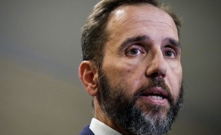 Special Counsel Investigates Jack Smith Amid Trump Allegations