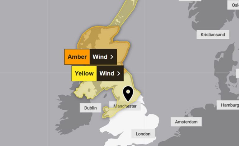 Storm Floris Hits Northern UK: Yellow Warning Issued Now
