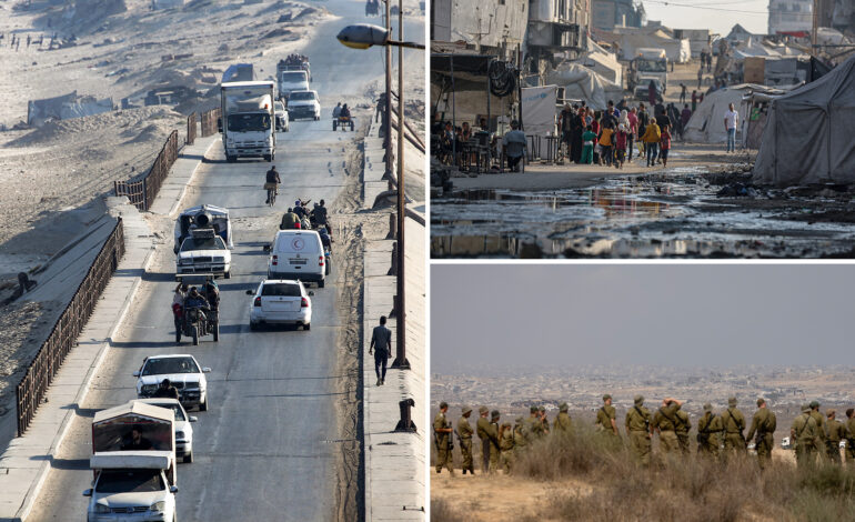 Tens of Thousands Flee Gaza City as Israel Reduces Aid