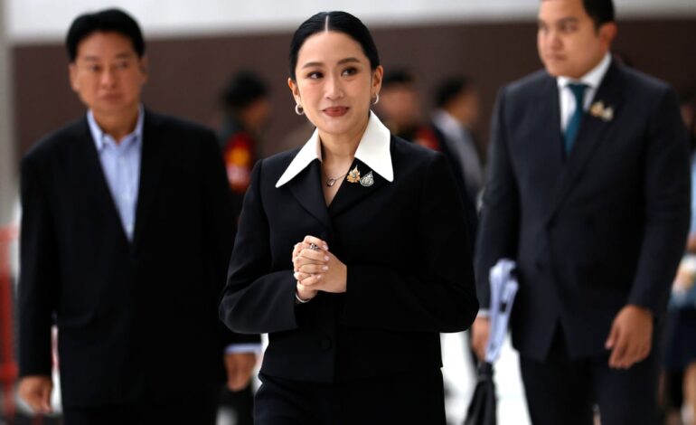 Thai Prime Minister Removed After Controversial Phone Call Leak