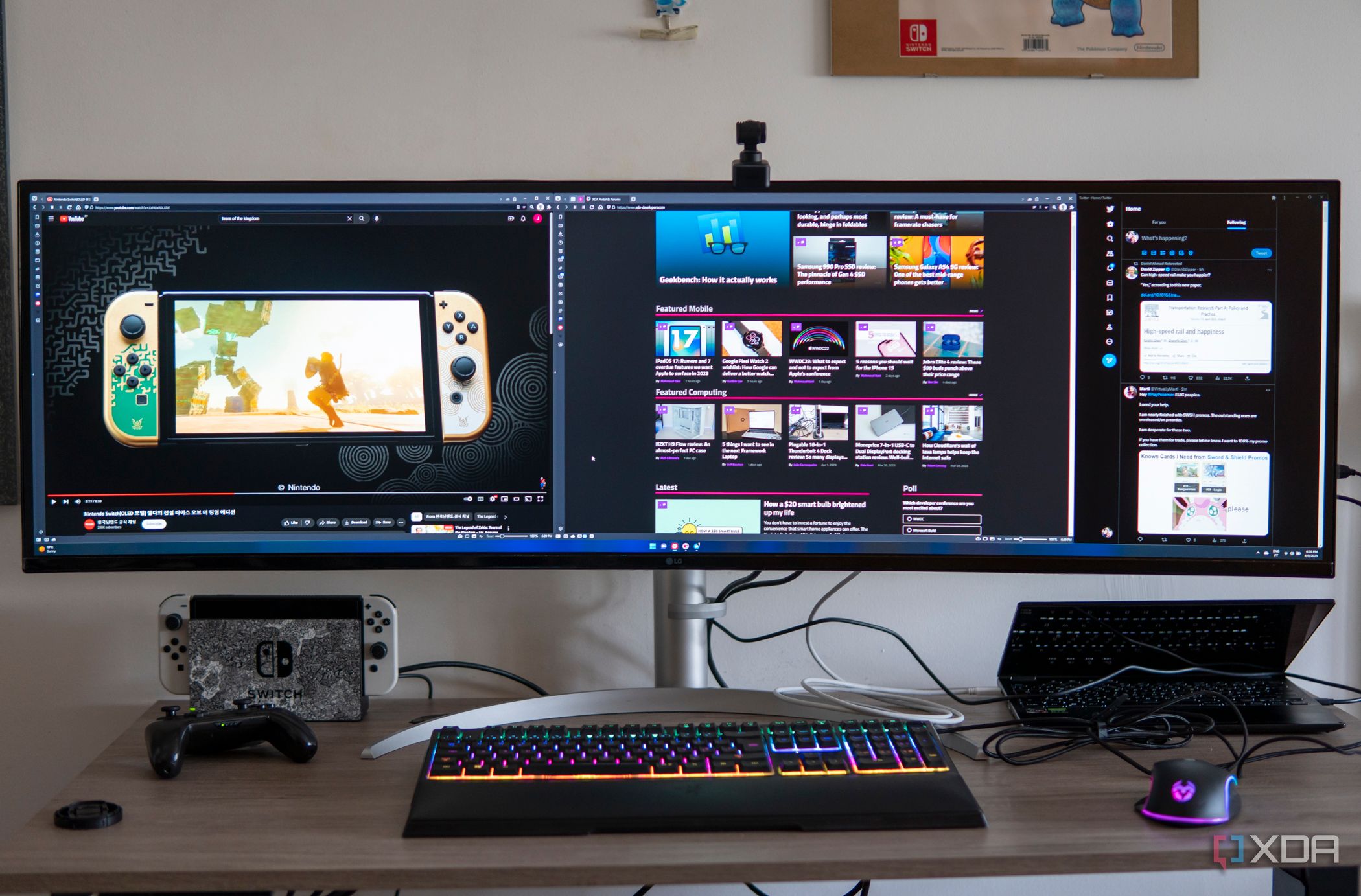 Tiling Window Manager Transforms Ultrawide Screen Efficiency