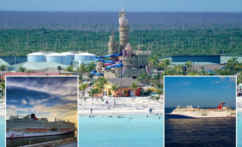 Tragic Drownings Strike Carnival’s Celebration Key Resort