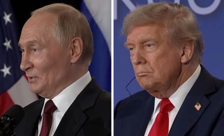 Trump and Putin Discuss Ukraine Conflict in Anchorage Meeting