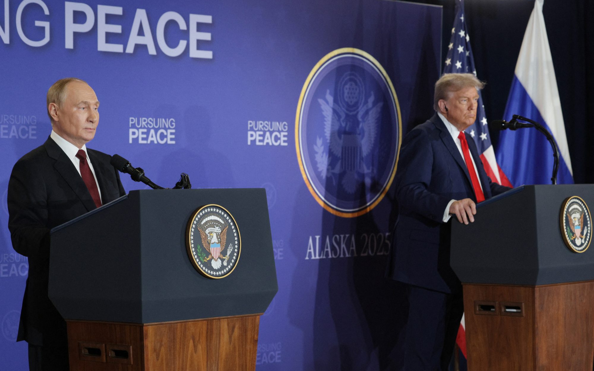 Trump and Putin’s Alaska Summit Ends Without Agreement, Urgent Fallout