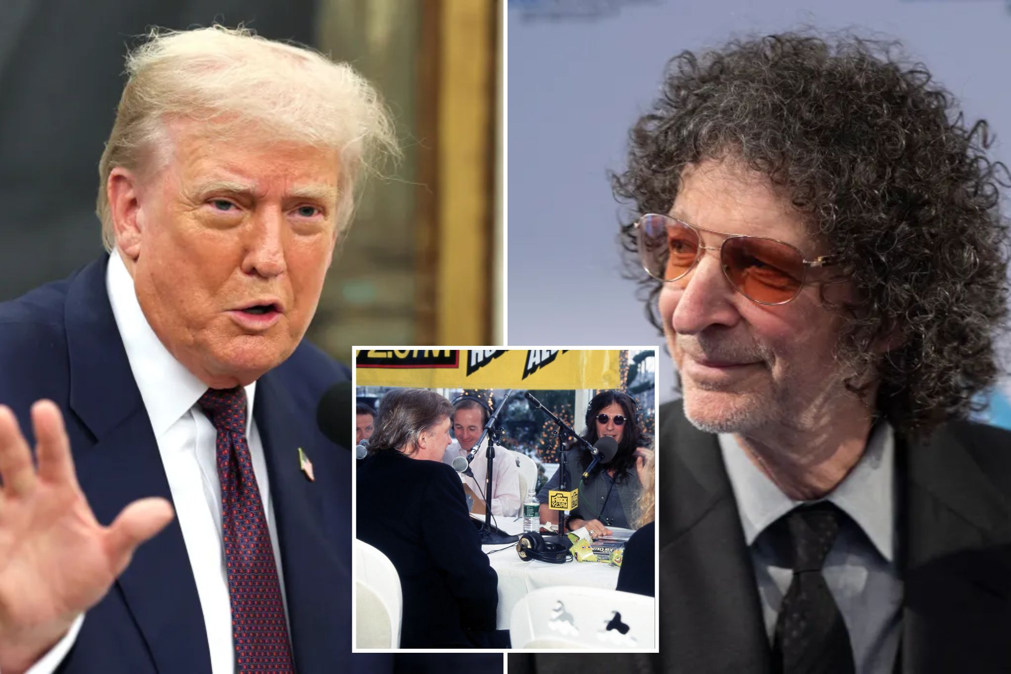 Trump Claims Howard Stern’s Show Declined After Clinton Endorsement