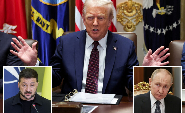 Trump Dismisses Russia’s Claims on Zelensky’s Legitimacy