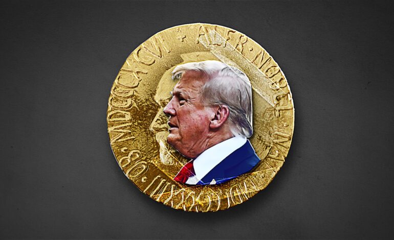Trump Eyes Nobel Peace Prize and Emmy in High-Stakes Bid