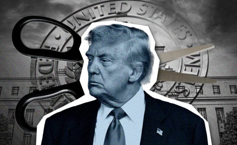 Trump Pushes for Urgent Rate Cut as Wall Street Reacts