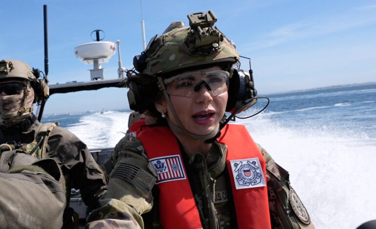 Trump’s Immigration Blitz Targets Navy Base in Chicago Area