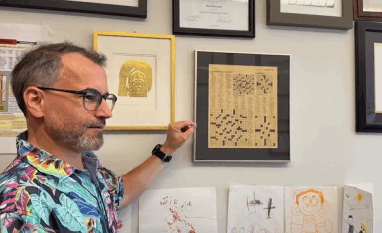 UBC Professor Turns Crossword Hobby into Major Newspaper Success