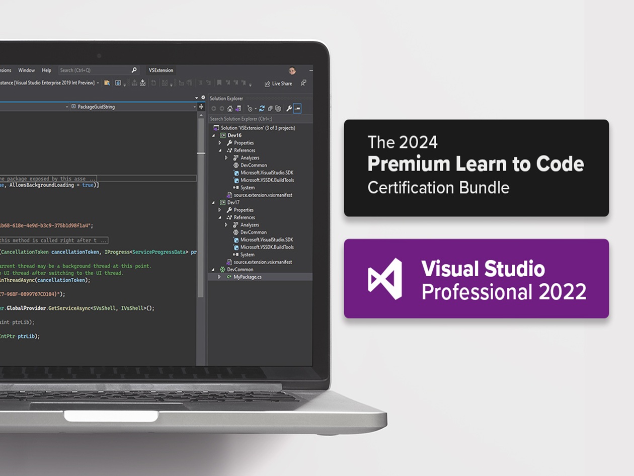 Unlock Microsoft Visual Studio Pro with Affordable Coding Bundle