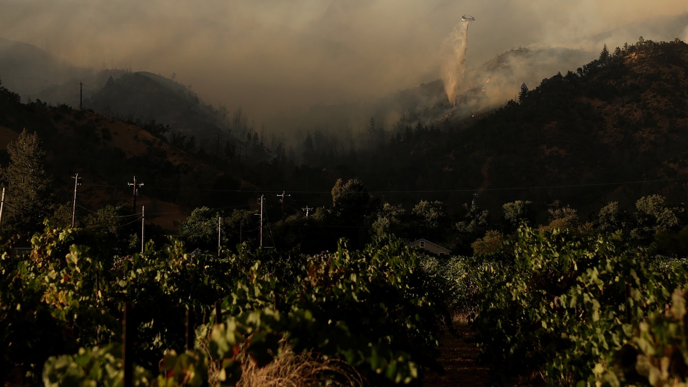 Urgent Evacuations Ordered as Wildfire Rages in Napa County
