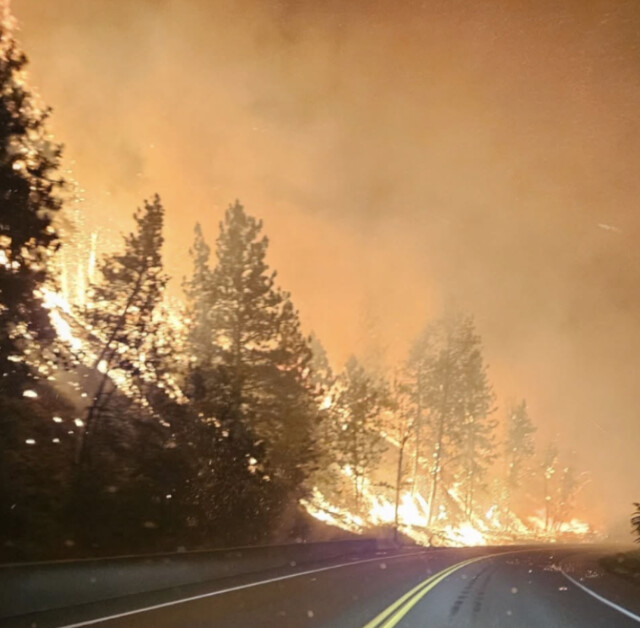 Urgent: Wildfire Forces Highway 97 Closure, Evacuations Underway