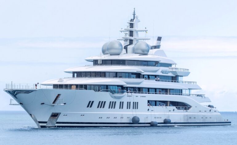 US Government Auctions $325M Superyacht of Russian Oligarch