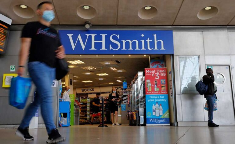 WH Smith Shares Plunge 40% After $40 Million Profit Overstatement