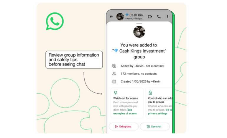 WhatsApp Launches New Alerts to Combat Group Chat Scams
