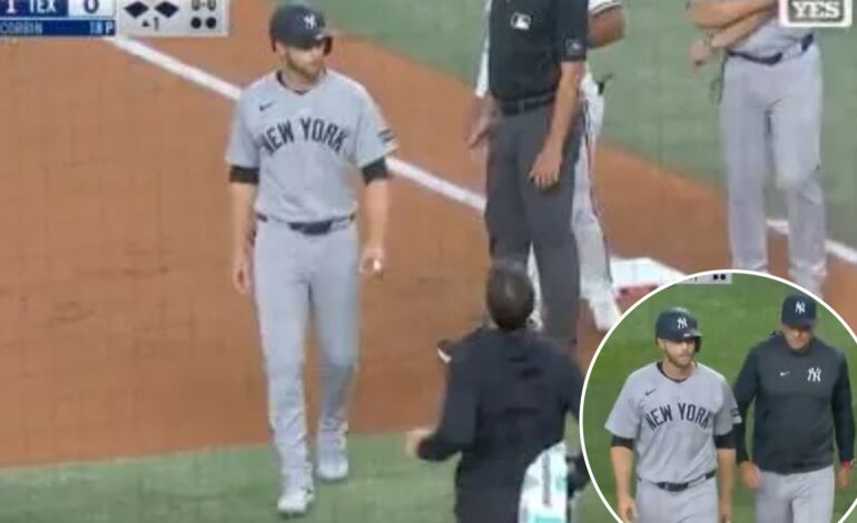 Yankees’ Austin Slater Exits Game Early with Hamstring Injury