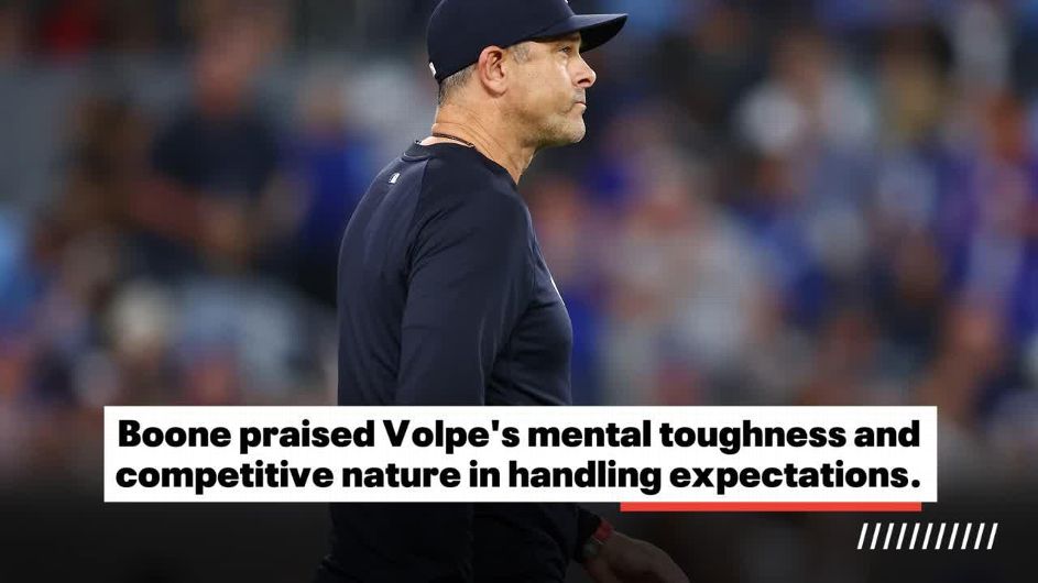Yankees’ Boone Confirms Volpe Remains Primary Shortstop Amid Struggles