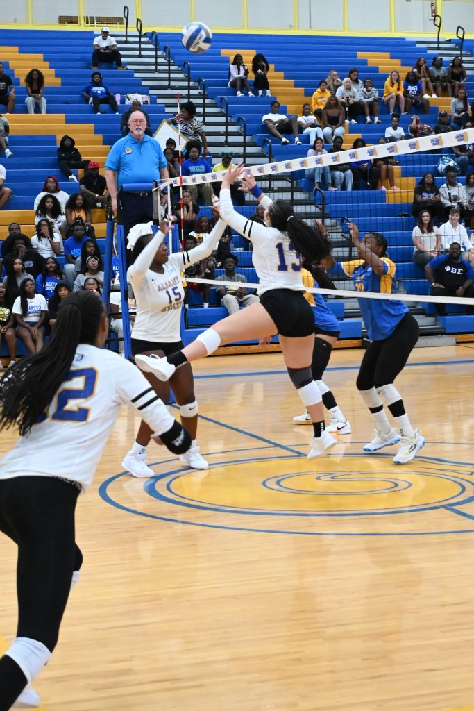 Albany State Volleyball Dominates Allen University in SIAC Match