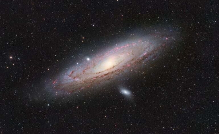 Astrophotographer Unveils Stunning Portrait of Andromeda Galaxy