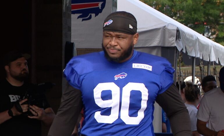 Bills’ DeWayne Carter Tears Achilles, Out for Entire Season