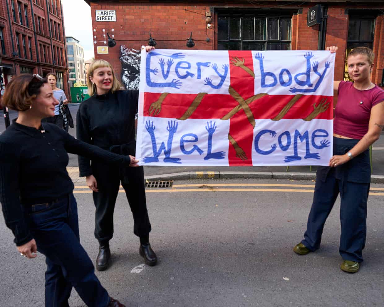 British Artists Redesign St George’s Flag to Promote Inclusivity