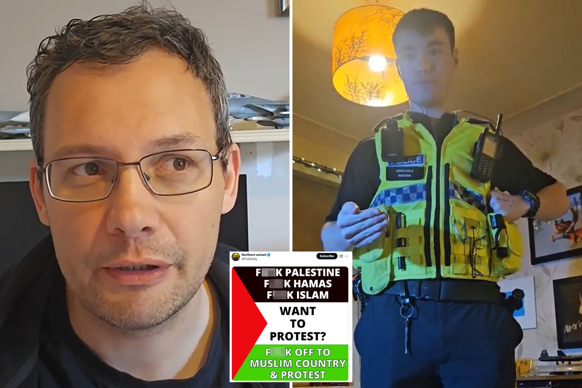 British Blogger Arrested for Meme Offensive to Hamas