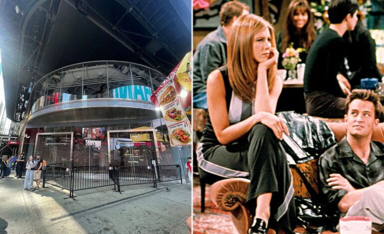 Central Perk Pop-Up to Revitalize Times Square Retail Space