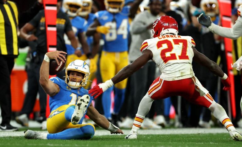 Chargers Triumph Over Chiefs in Sao Paulo with Herbert’s Heroics
