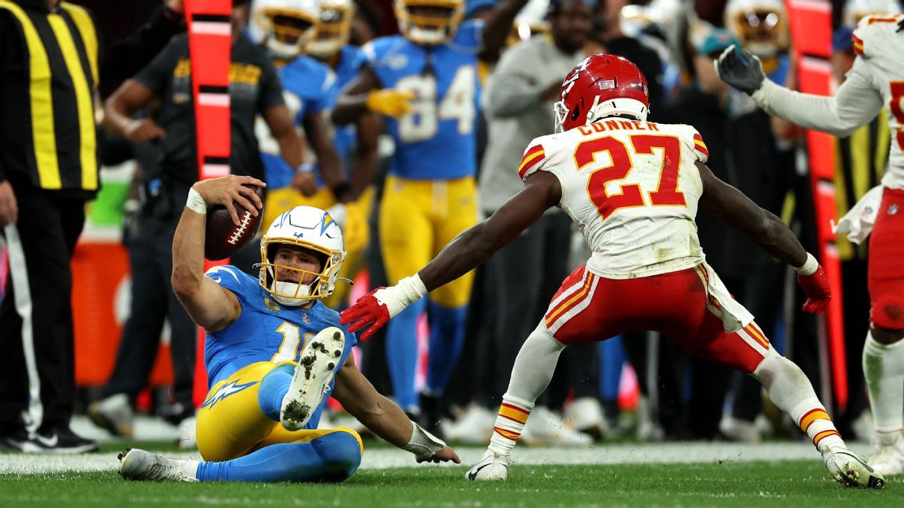 Chargers Triumph Over Chiefs in Sao Paulo with Herbert’s Heroics
