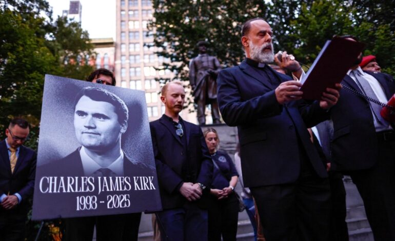 Charlie Kirk’s Death Sparks Political Blame Game