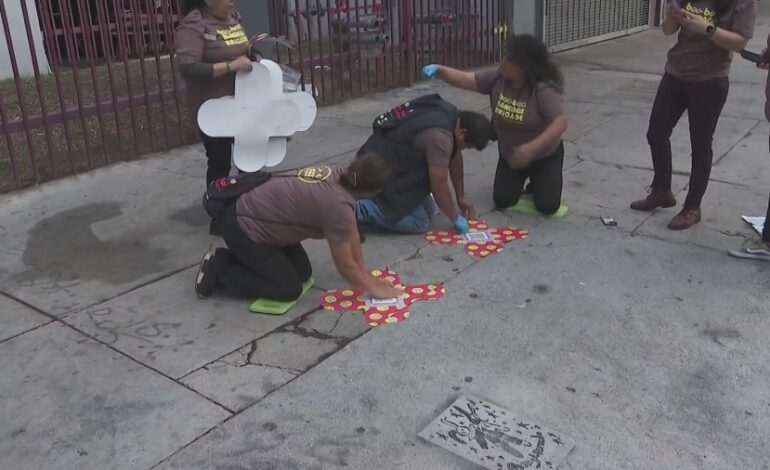 Coalition Launches Initiative to Repair Downtown L.A. Sidewalks