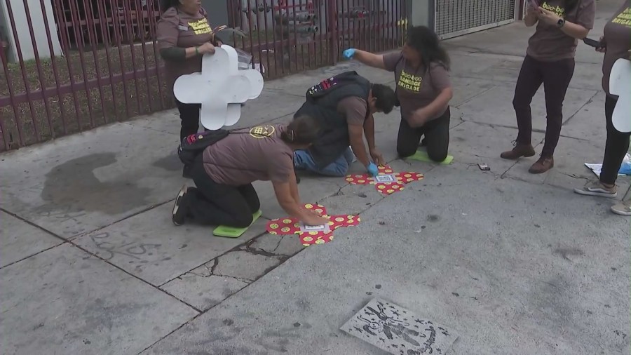 Coalition Launches Initiative to Repair Downtown L.A. Sidewalks