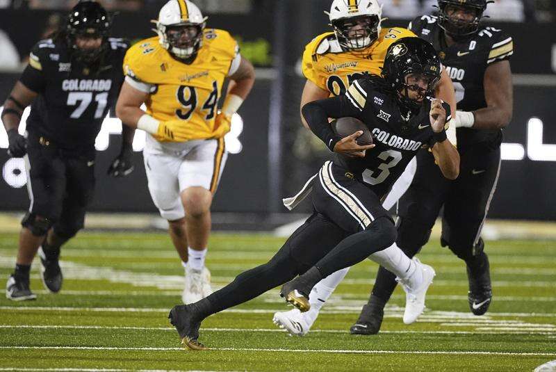 Colorado’s Kaidon Salter Throws 3 TDs in 37-20 Win Over Wyoming