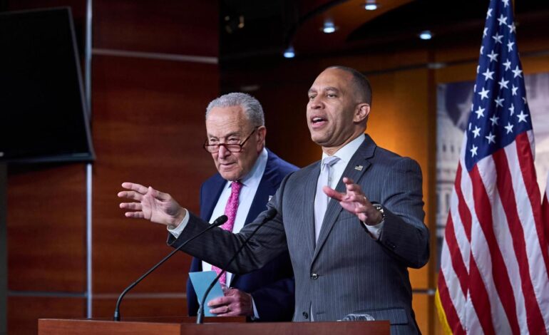 Democrats Challenge GOP to Avoid Government Shutdown by Month-End