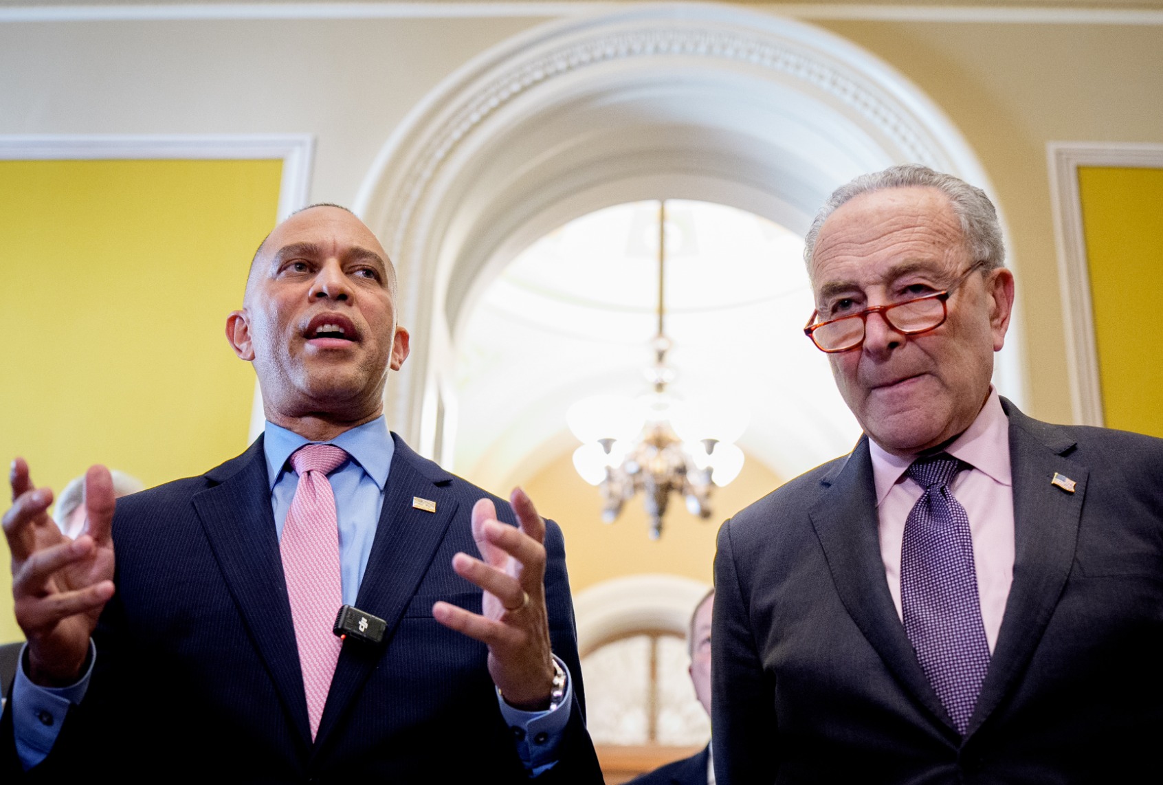 Democrats Stand Firm Against Shutdown as Trump Changes Course