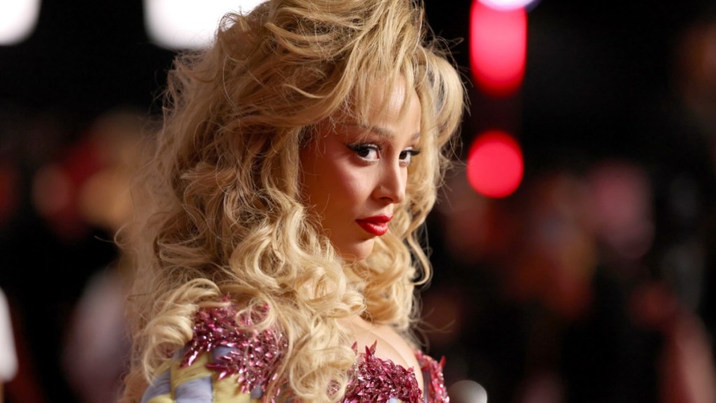 Doja Cat Stuns in Mini Dress Ahead of New Album Launch