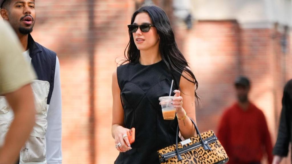 Dua Lipa Stuns in All-Black Fall Fashion During NYC Stroll