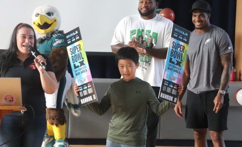 Eagles Surprise Student with Super Bowl Tickets for CPR Skills