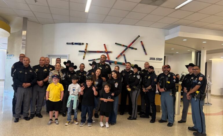 El Paso Sheriff’s Officers Brighten Lives of Young Cancer Patients